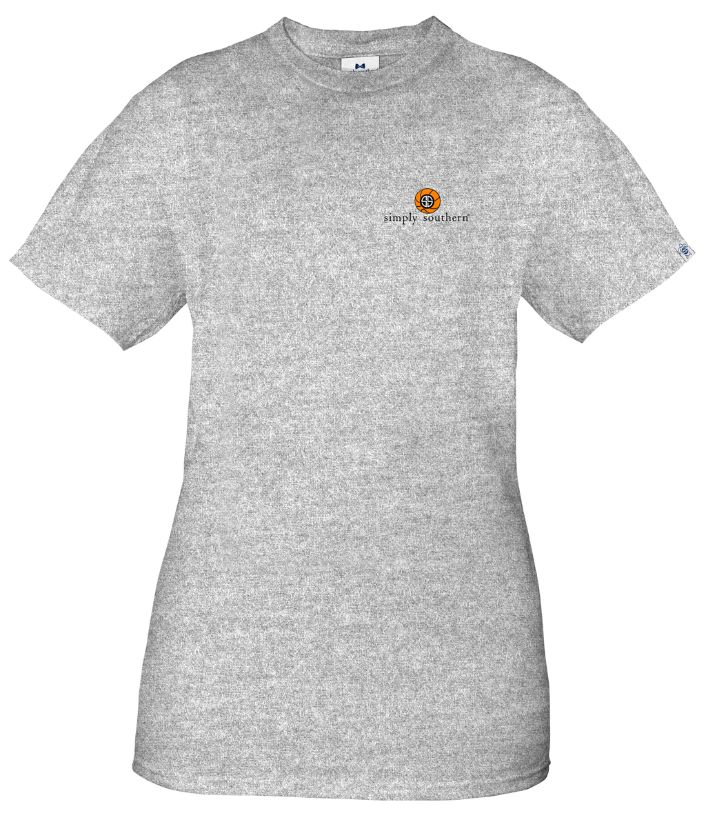 Simply Southern Game Hair Don't Care Basketball - Adult & Kids T-Shirts, Sweatshirts & Hoodies apparel design preview 2