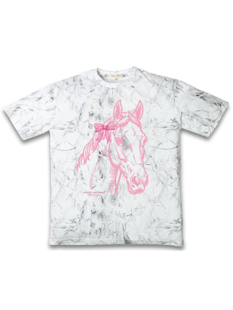 Simply Southern Horse White Camo - Adult & Kids T-Shirts, Sweatshirts & Hoodies apparel design preview 2