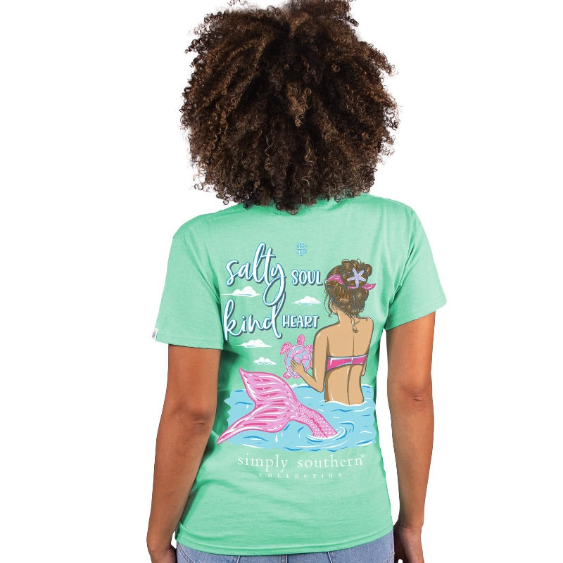 Simply Southern Soul Kind Heart Mermaid - Adult & Kids T-Shirts, Sweatshirts & Hoodies apparel design preview 1