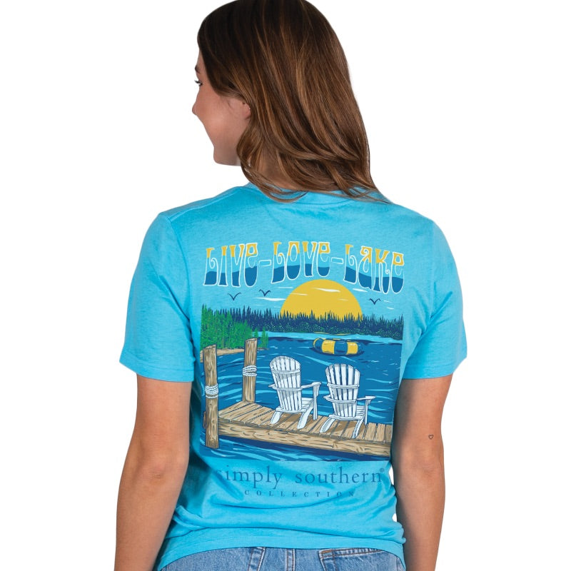 Simply Southern Live Love Lake Soft - Adult & Kids T-Shirts, Sweatshirts & Hoodies apparel design preview 1
