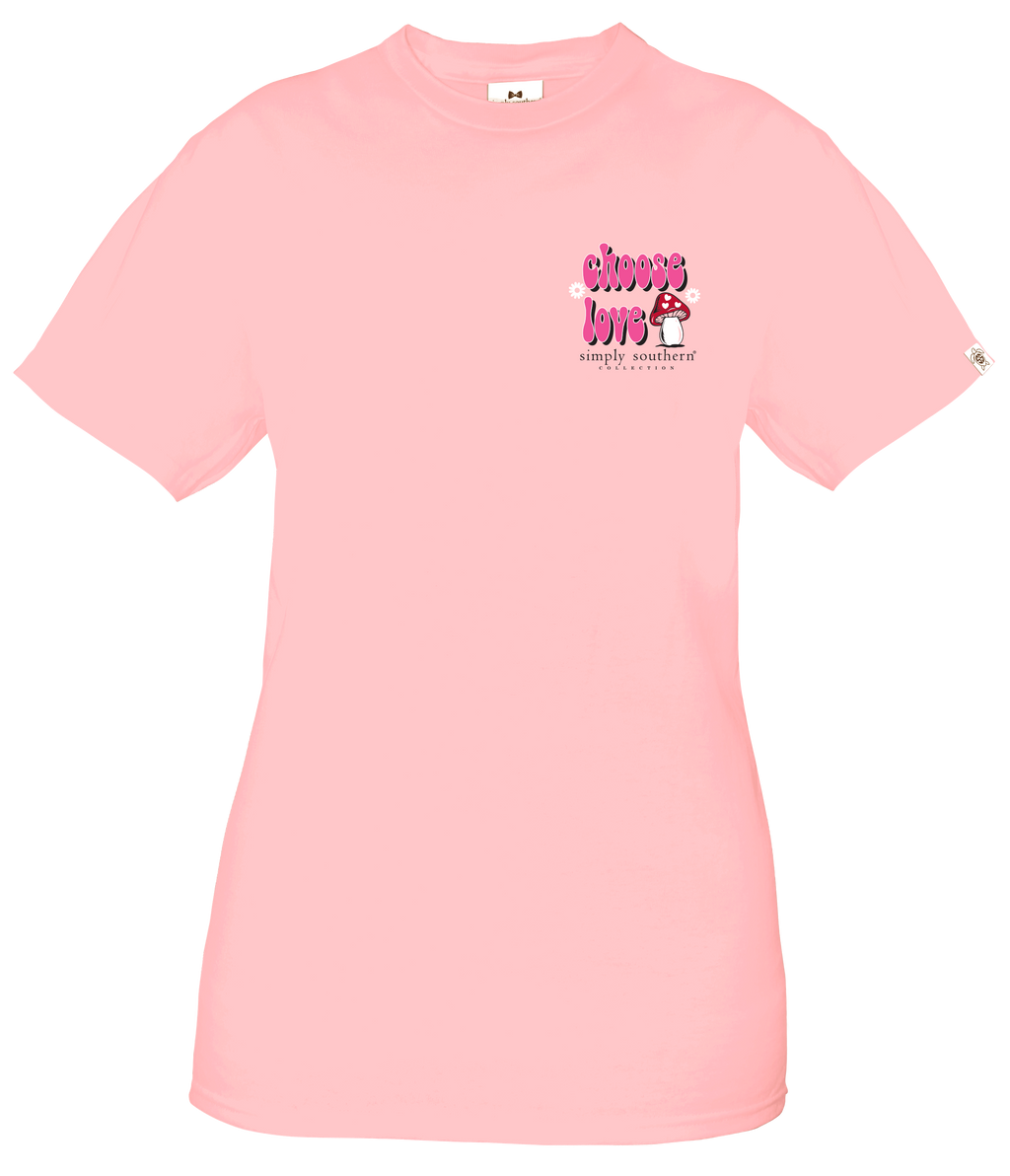Simply Southern XOXO Choose Love Gnome - Adult & Kids T-Shirts, Sweatshirts & Hoodies apparel design preview 2