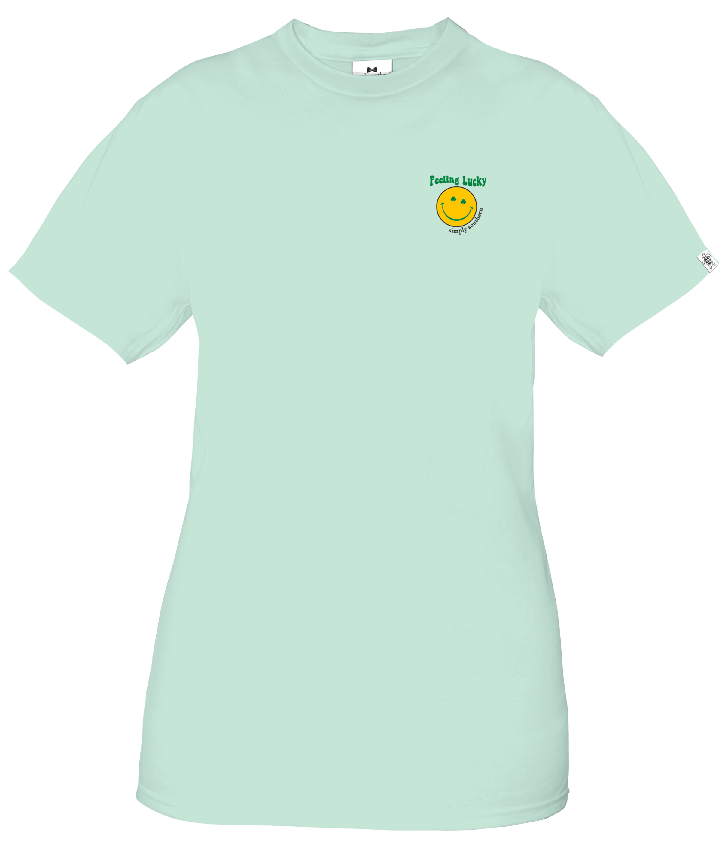 Simply Southern Preppy Lucky Blessed Irish - Adult & Kids T-Shirts, Sweatshirts & Hoodies apparel design preview 2