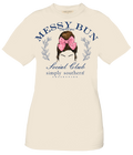 Simply Southern Messy Bun Social Club - Adult & Kids T-Shirts, Sweatshirts & Hoodies apparel design preview 1