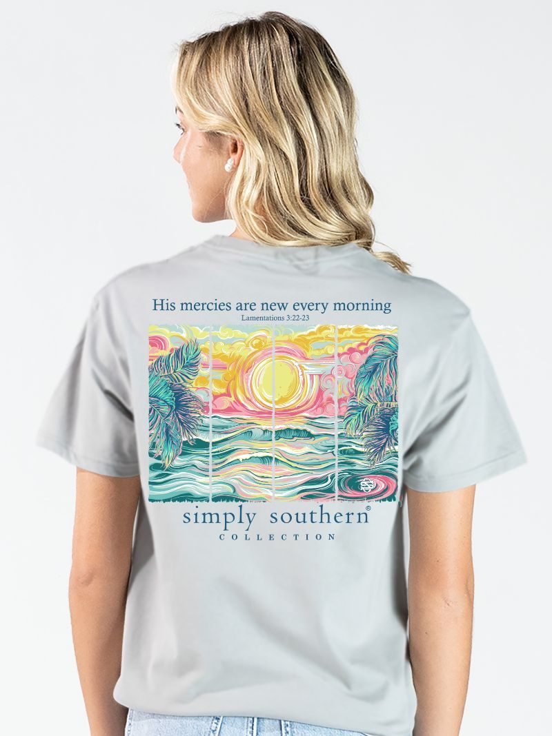 Simply Southern Morning Ocean Lunar - Adult & Kids T-Shirts, Sweatshirts & Hoodies apparel design preview 1