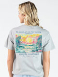 Simply Southern Morning Ocean Lunar - Adult & Kids T-Shirts, Sweatshirts & Hoodies apparel design preview 1