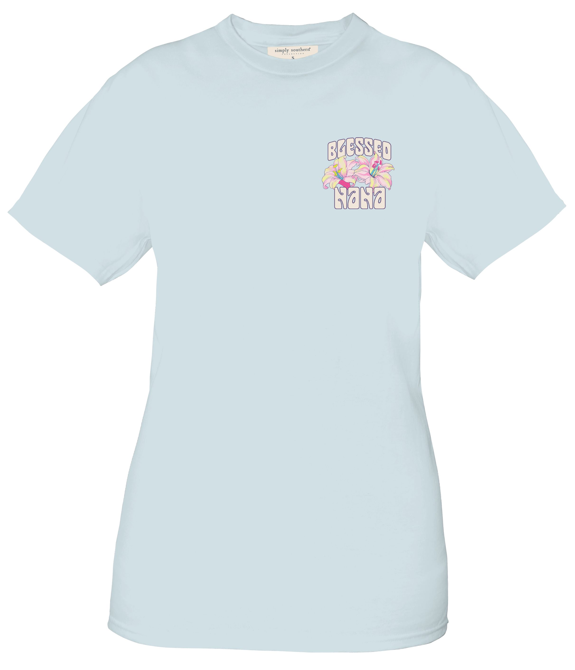 Simply Southern Blessed Nana - Adult & Kids T-Shirts, Sweatshirts & Hoodies apparel design preview 2