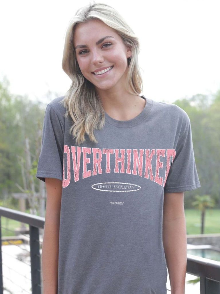 Simply Southern Overthinker 24/7 - Adult & Kids T-Shirts, Sweatshirts & Hoodies apparel design preview 1