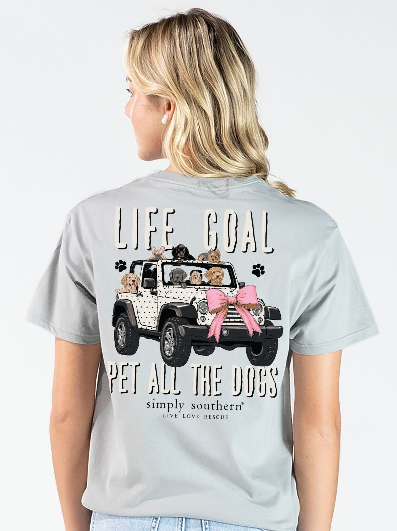 Simply Southern Pet Dogs Bow Lunar - Adult & Kids T-Shirts, Sweatshirts & Hoodies apparel design preview 1