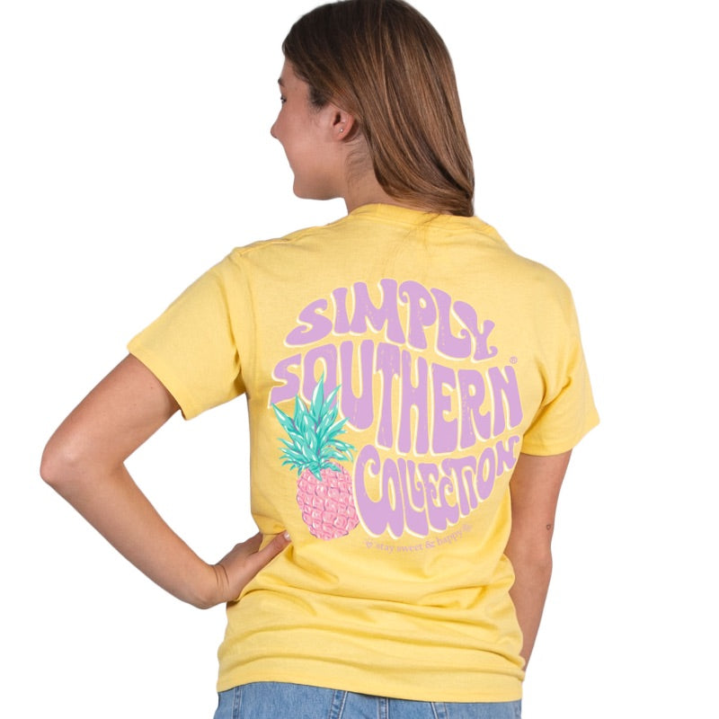 Simply Southern Collection Pineapple Logo - Adult & Kids T-Shirts, Sweatshirts & Hoodies apparel design preview 1