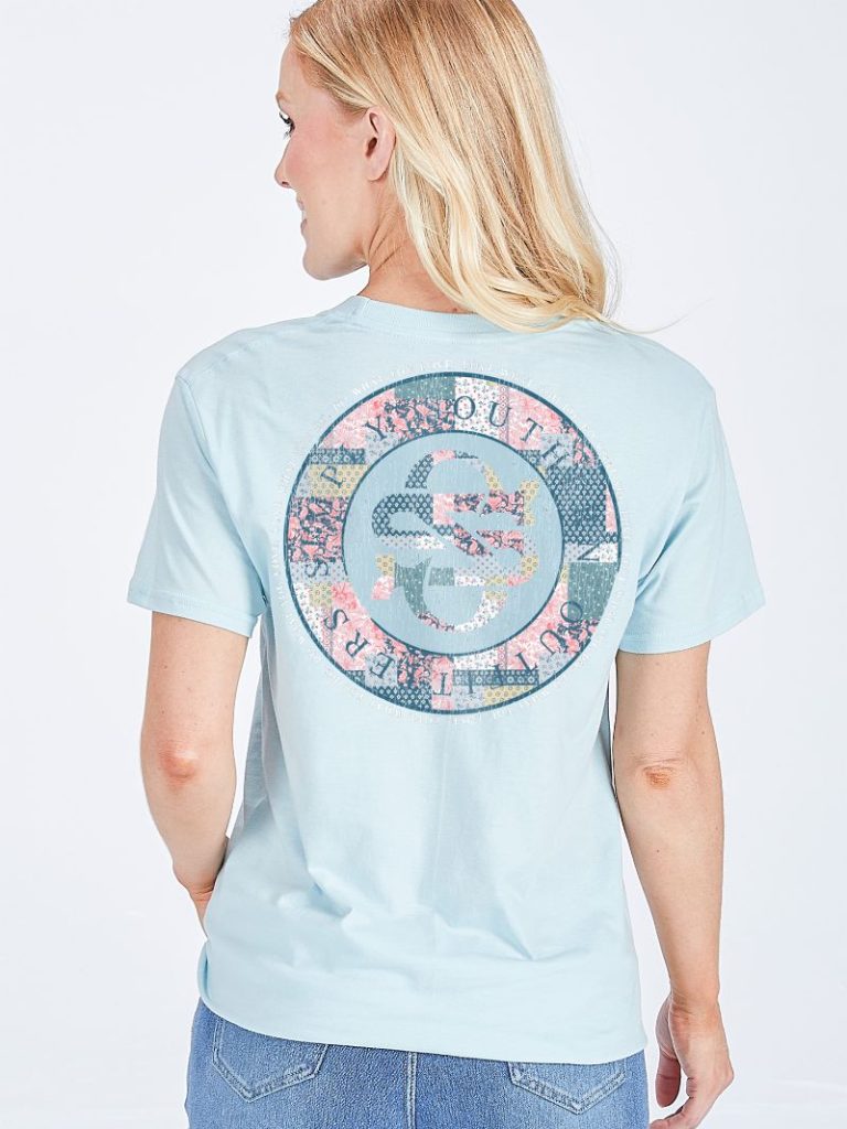 Simply Southern Quilted Logo Patchwork - Adult & Kids T-Shirts, Sweatshirts & Hoodies apparel design preview 1