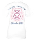 Simply Southern Ribbon Logo Members Club - Adult & Kids T-Shirts, Sweatshirts & Hoodies apparel design preview 1