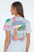 Simply Southern Salty Kisses Glow Tie Dye - Adult & Kids T-Shirts, Sweatshirts & Hoodies apparel design preview 1