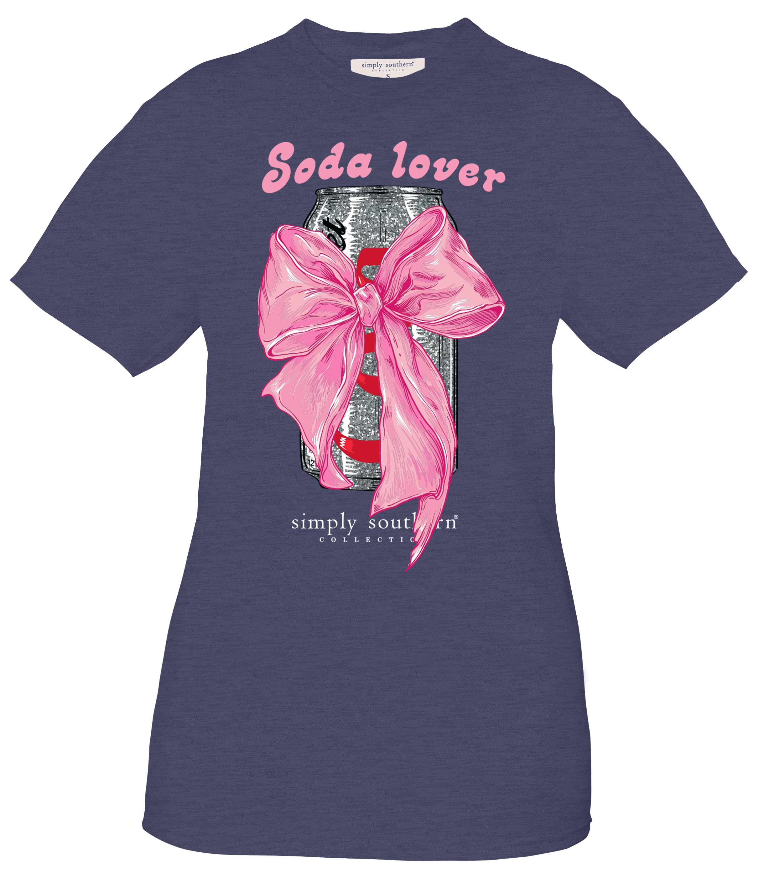Simply Southern Soda Lover Bow - Adult & Kids T-Shirts, Sweatshirts & Hoodies apparel design preview 1