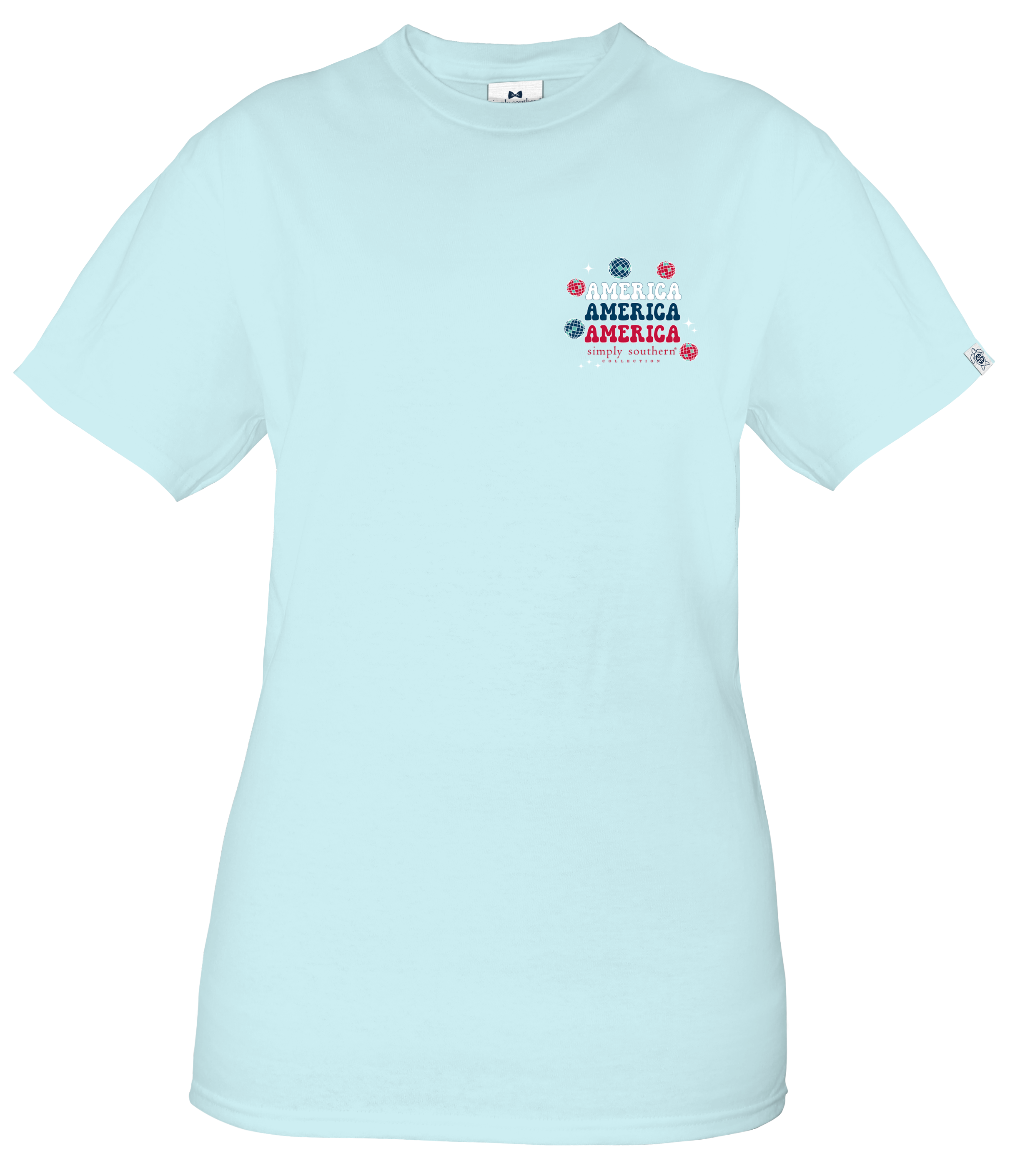 Simply Southern Born To Sparkle USA - Adult & Kids T-Shirts, Sweatshirts & Hoodies apparel design preview 2