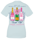 Simply Southern Dull Your Sparkle Social Club - Adult & Kids T-Shirts, Sweatshirts & Hoodies apparel design preview 1