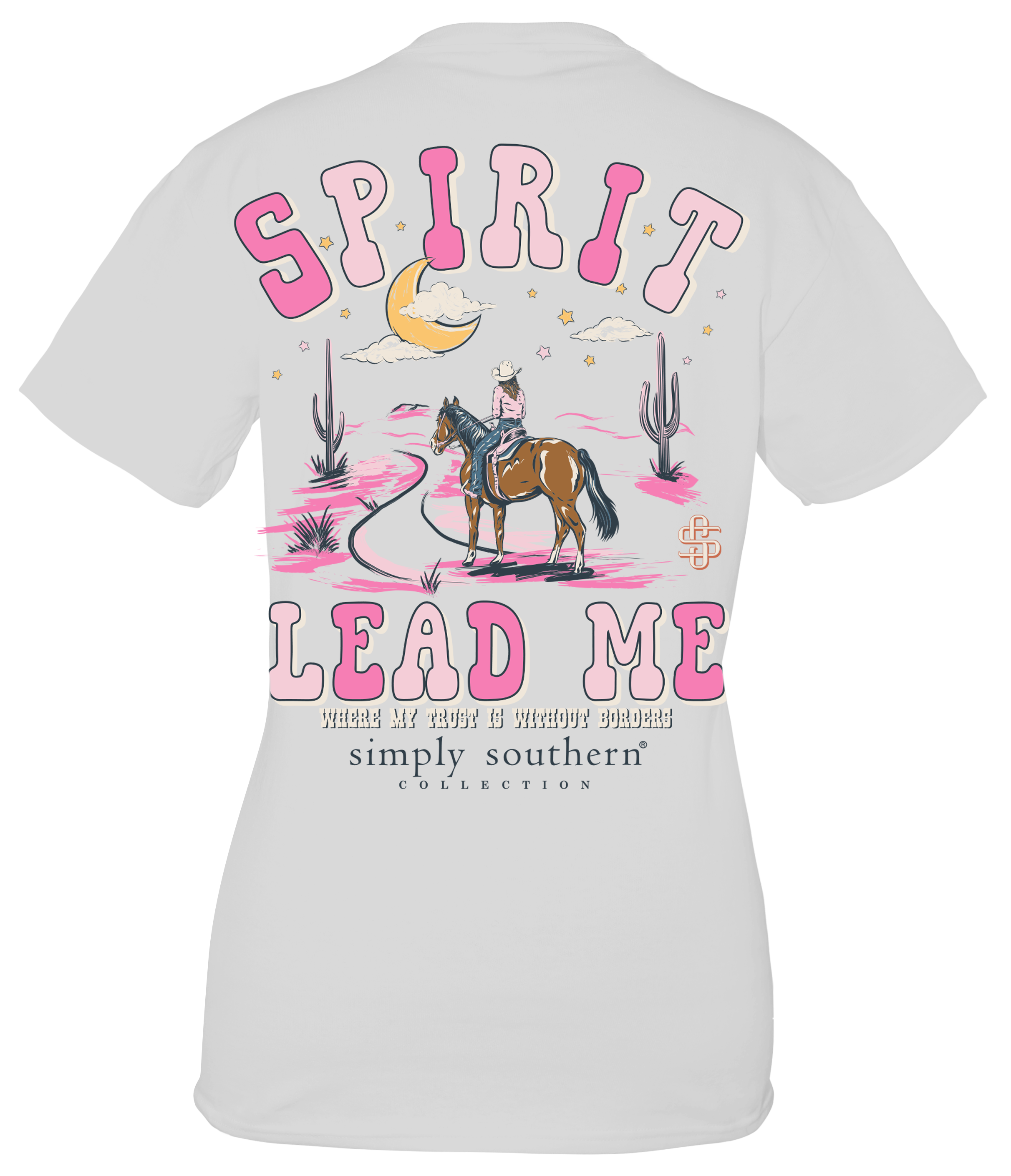 Simply Southern Spirit Lead Me Horse - Adult & Kids T-Shirts, Sweatshirts & Hoodies apparel design preview 1