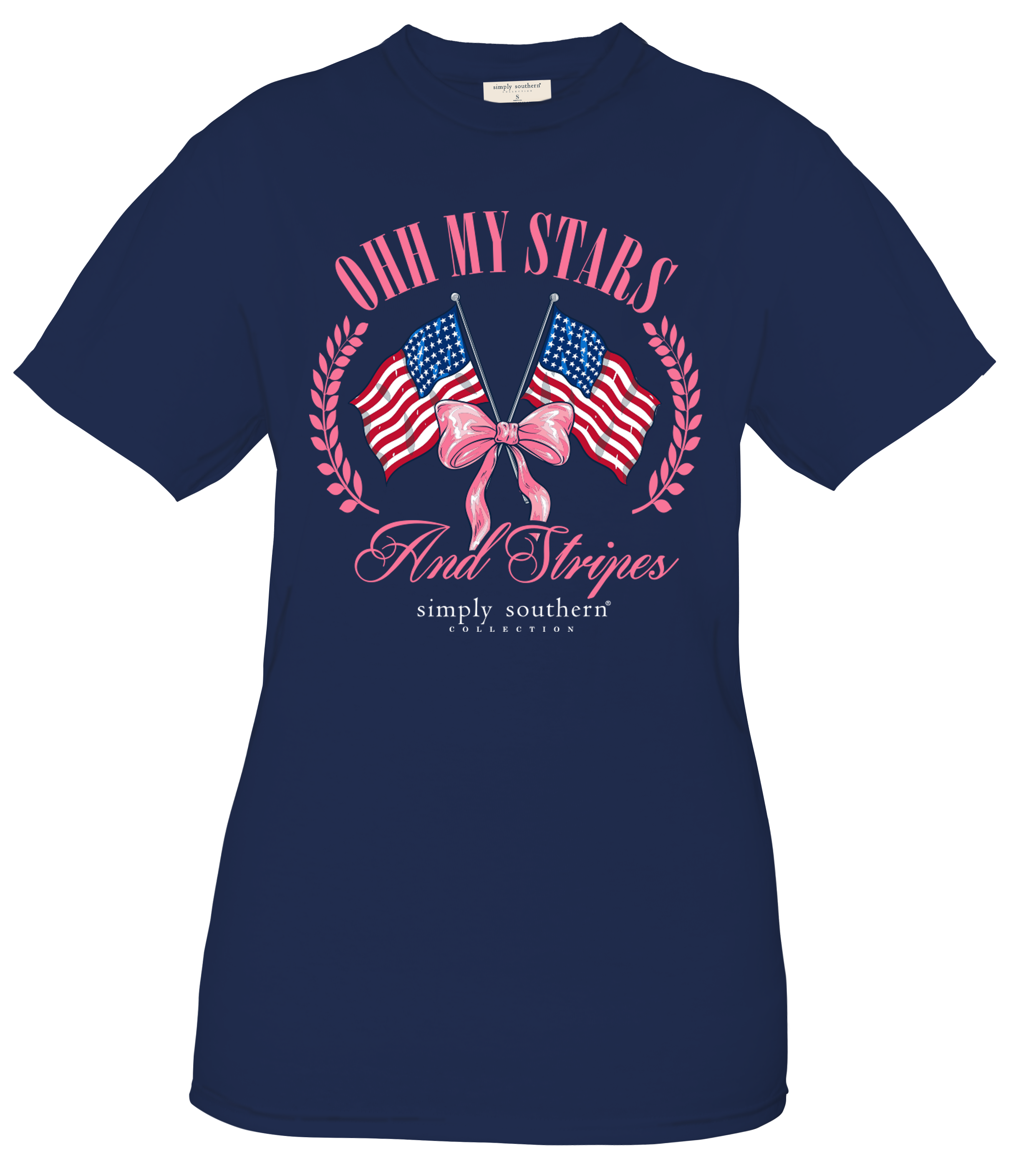 Simply Southern USA Stars Stripes Sparkle - Adult & Kids T-Shirts, Sweatshirts & Hoodies apparel design preview 2