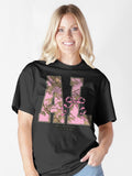 Simply Southern Alabama Camo Bow Black - Adult & Kids T-Shirts, Sweatshirts & Hoodies apparel design preview 1