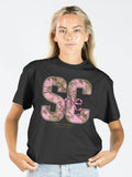 Simply Southern South Carolina Camo Bow Black - Adult & Kids T-Shirts, Sweatshirts & Hoodies apparel design preview 1