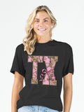 Simply Southern Texas Camo Bow Black - Adult & Kids T-Shirts, Sweatshirts & Hoodies apparel design preview 1