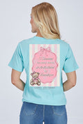 Simply Southern Too Many Storms Washed Aqua - Adult & Kids T-Shirts, Sweatshirts & Hoodies apparel design preview 1