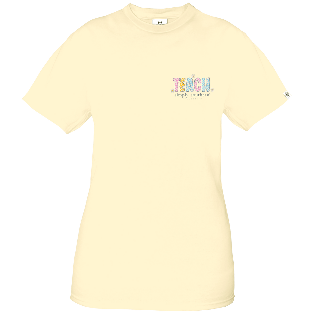 Simply Southern Teach Love Inspire Teacher - Adult & Kids T-Shirts, Sweatshirts & Hoodies apparel design preview 2