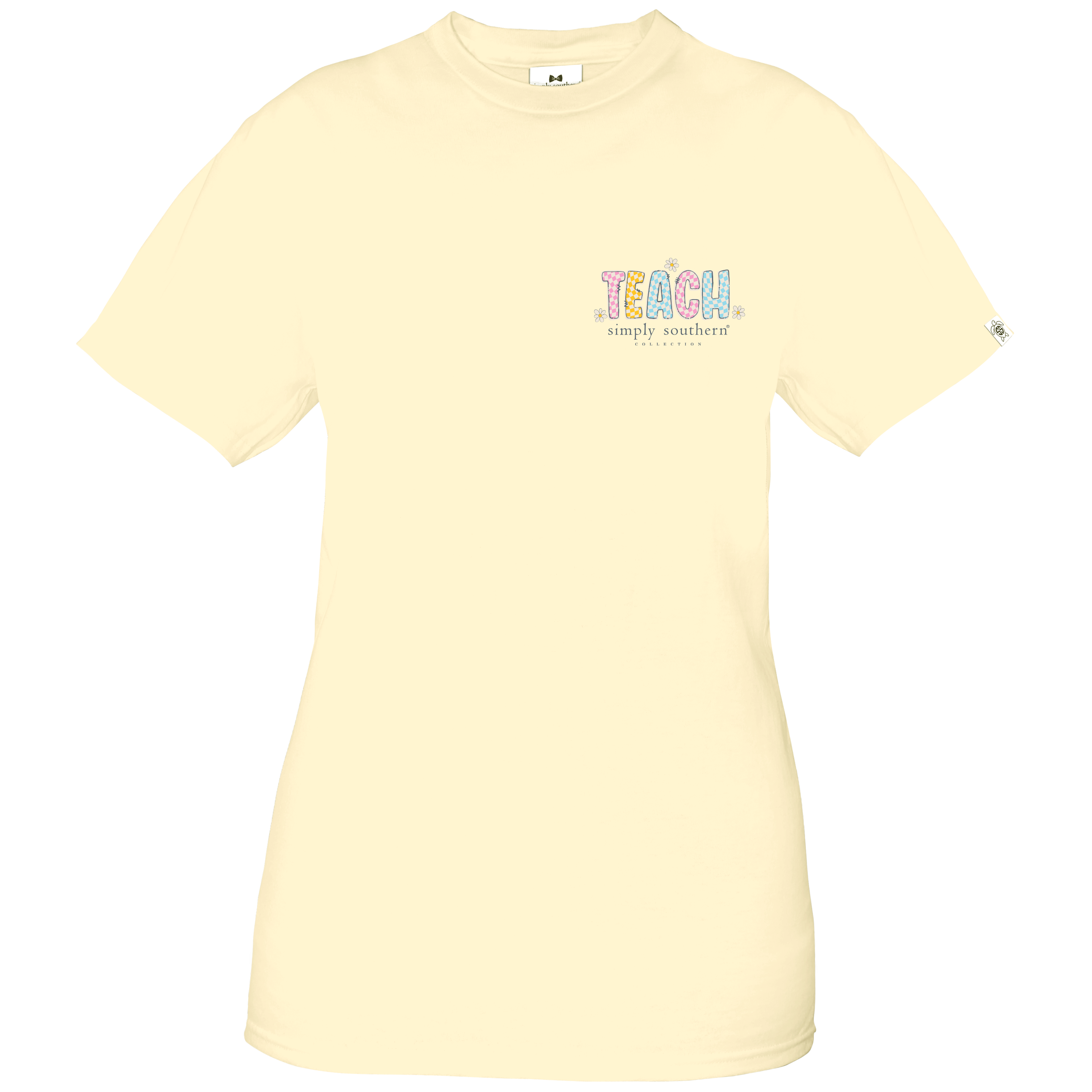Simply Southern Teach Love Inspire Teacher - Adult & Kids T-Shirts, Sweatshirts & Hoodies apparel design preview 2