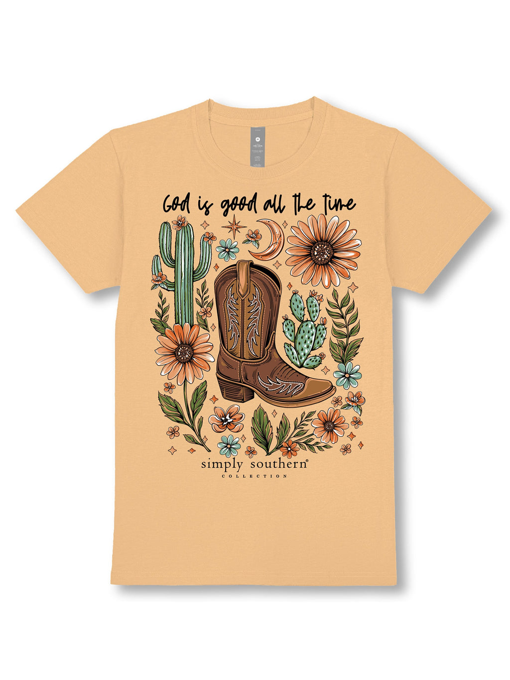 Simply Southern God Is Good Time - Adult & Kids T-Shirts, Sweatshirts & Hoodies apparel design preview 2