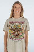 Simply Southern Too Much Cow Washed Cream - Adult & Kids T-Shirts, Sweatshirts & Hoodies apparel design preview 1