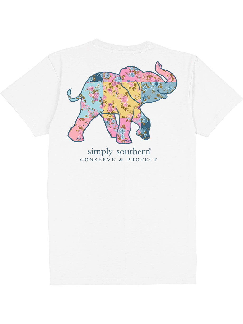 Simply Southern Elephant Tracker Patch - Adult & Kids T-Shirts, Sweatshirts & Hoodies apparel design preview 2