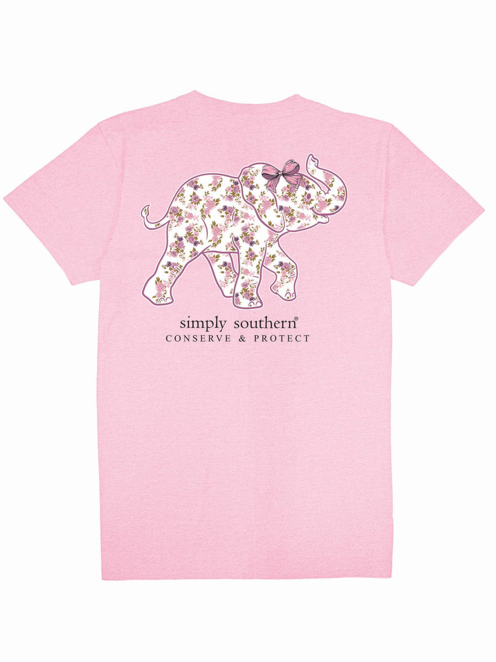 Simply Southern Elephant Tracker Rose - Adult & Kids T-Shirts, Sweatshirts & Hoodies apparel design preview 2
