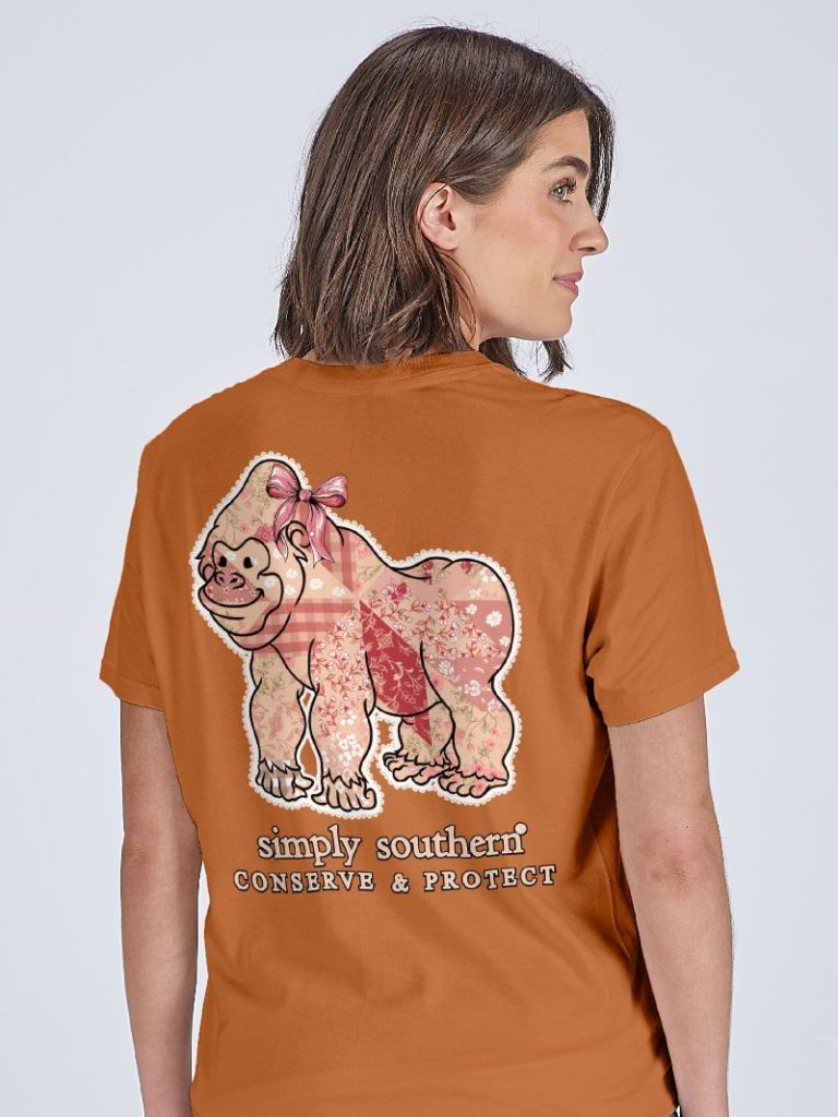 Simply Southern Gorilla Tracker Patch - Adult & Kids T-Shirts, Sweatshirts & Hoodies apparel design preview 1