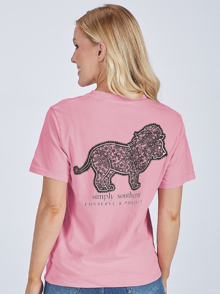 Simply Southern Lion Tracker Lace - Adult & Kids T-Shirts, Sweatshirts & Hoodies apparel design preview 1