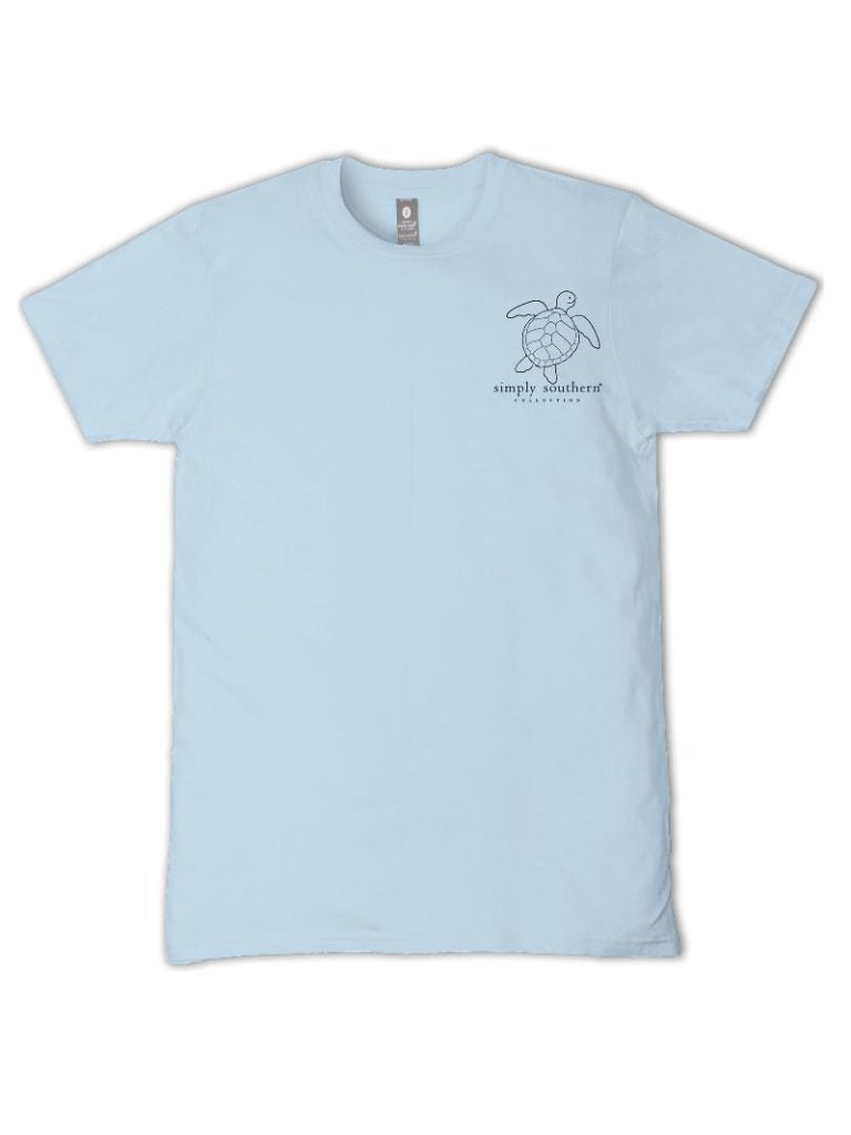 Simply Southern Turtle Tracker Blue Camo Ice - Adult & Kids T-Shirts, Sweatshirts & Hoodies apparel design preview 2