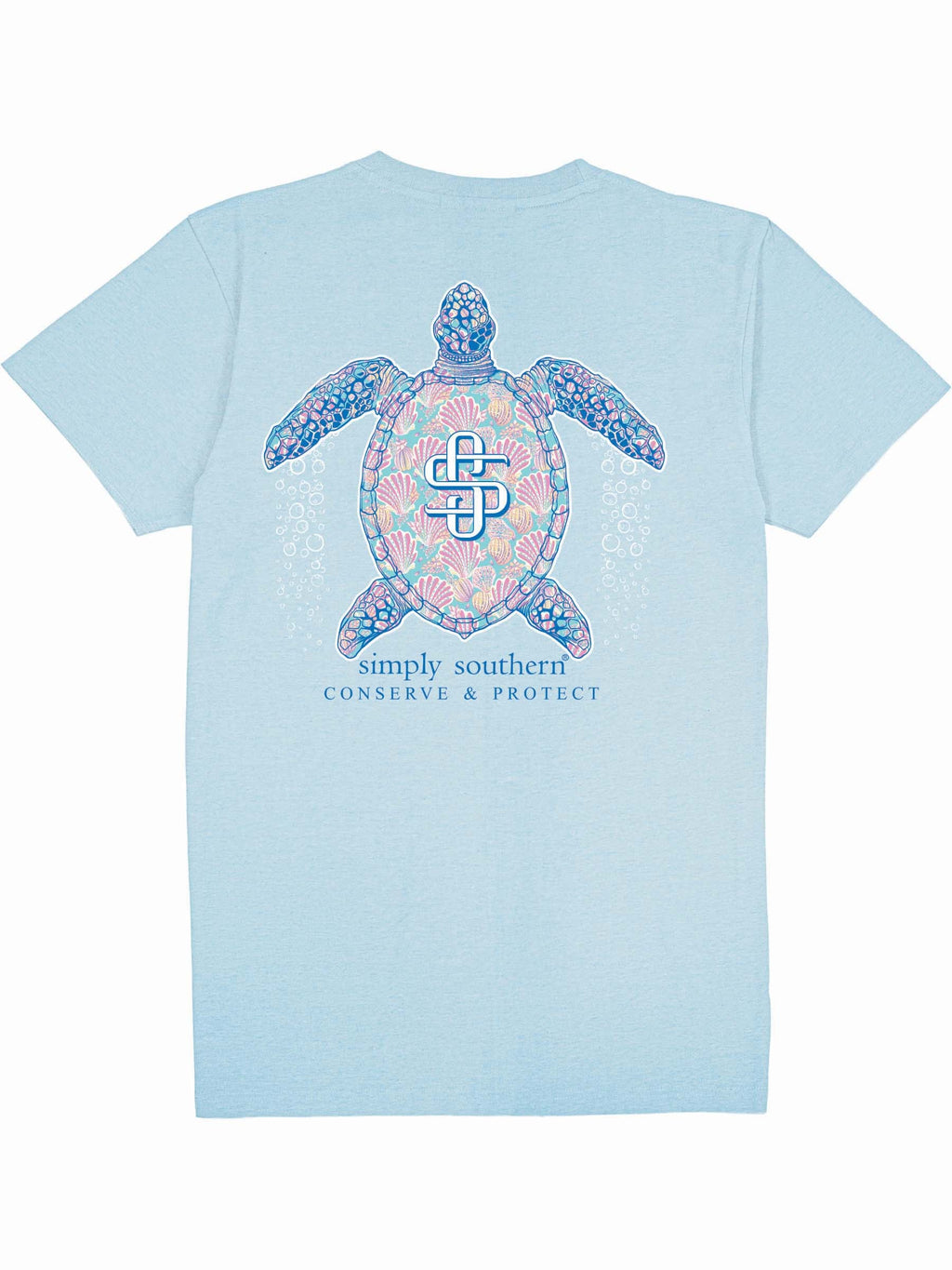 Simply Southern Turtle Tracker Shell Ice - Adult & Kids T-Shirts, Sweatshirts & Hoodies apparel design preview 2