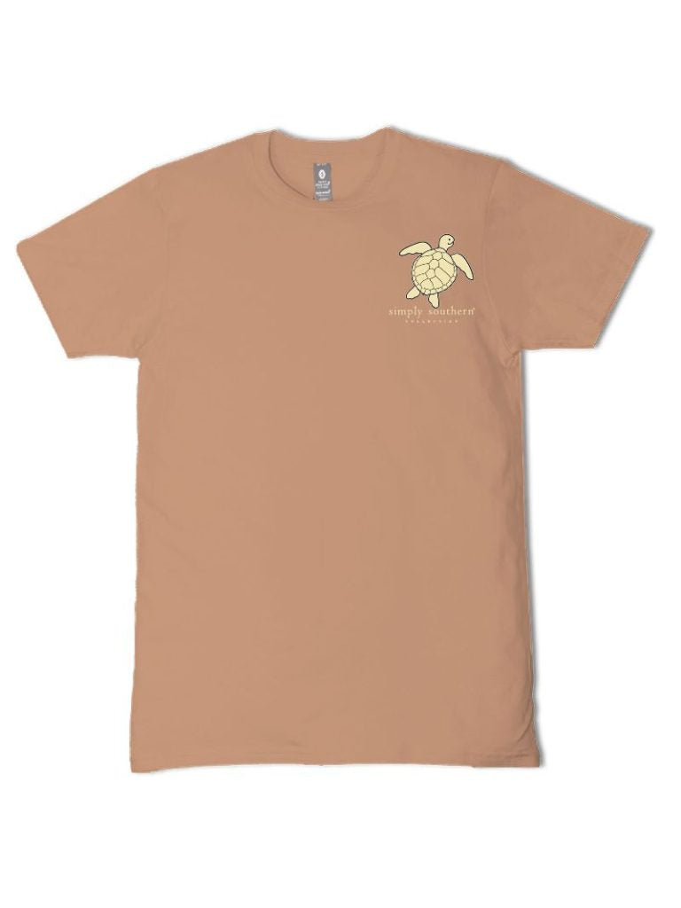 Simply Southern Turtle Tracker Pink Camo Chestnut - Adult & Kids T-Shirts, Sweatshirts & Hoodies apparel design preview 2