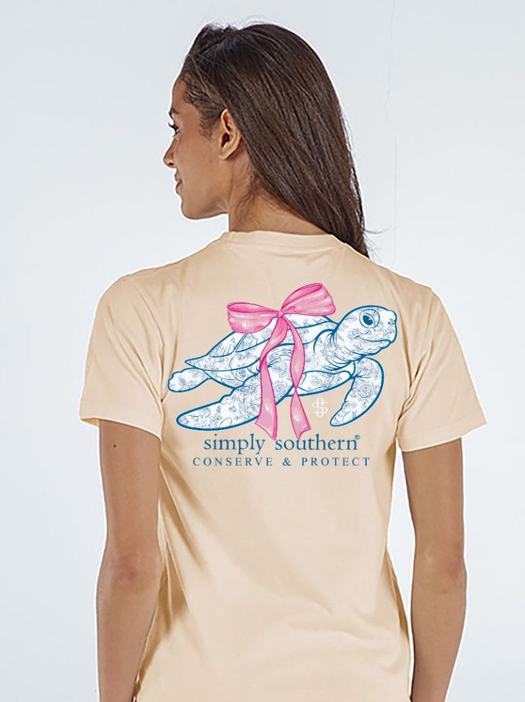 Simply Southern Turtle Tracker Roses - Adult & Kids T-Shirts, Sweatshirts & Hoodies apparel design preview 1
