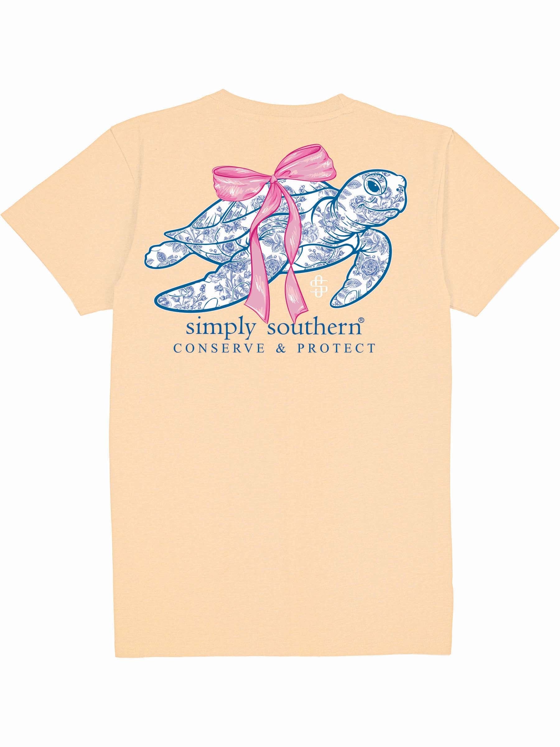 Simply Southern Turtle Tracker Roses - Adult & Kids T-Shirts, Sweatshirts & Hoodies apparel design preview 2