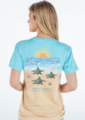 Simply Southern Turtle Tracker Hatch Splash Tie Dye - Adult & Kids T-Shirts, Sweatshirts & Hoodies apparel design preview 1