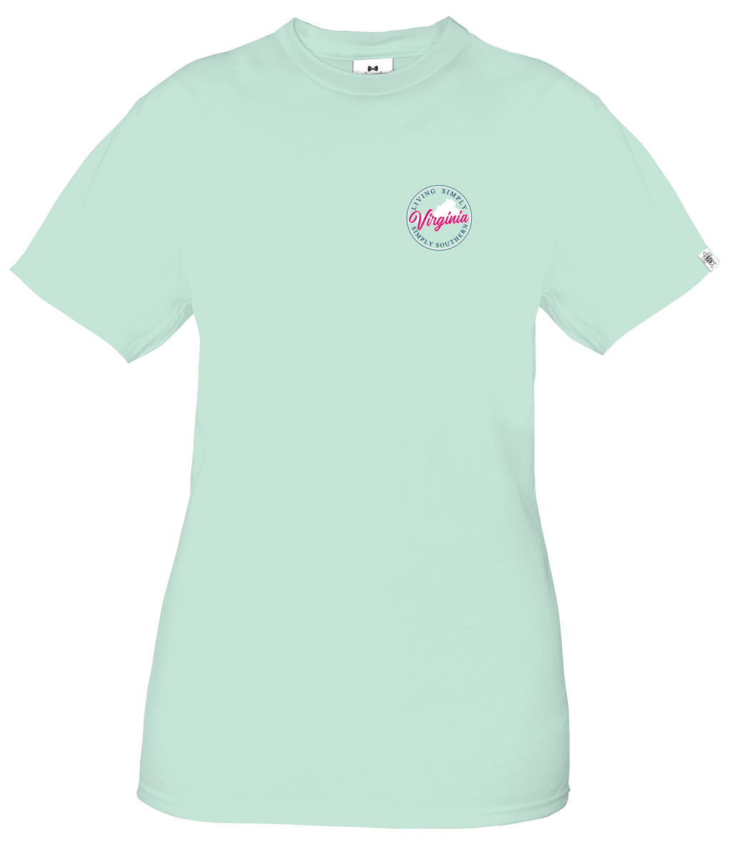 Simply Southern Preppy Virginia Breeze - Adult & Kids T-Shirts, Sweatshirts & Hoodies apparel design preview 2