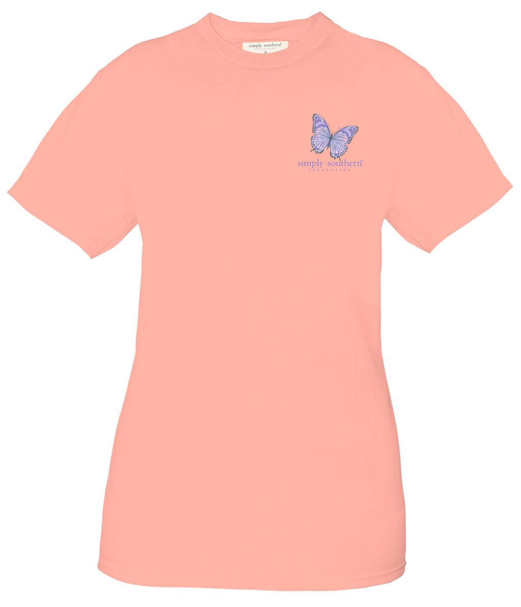 Simply Southern Under His Wings Butterfly - Adult & Kids T-Shirts, Sweatshirts & Hoodies apparel design preview 2