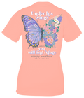 Simply Southern Under His Wings Butterfly - Adult & Kids T-Shirts, Sweatshirts & Hoodies apparel design preview 1