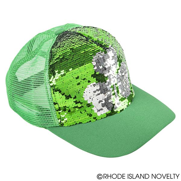 ST. PATRICK'S DAY SEQUIN TRUCKER IRISH HAT - Adult & Kids T-Shirts, Sweatshirts & Hoodies apparel design preview 2