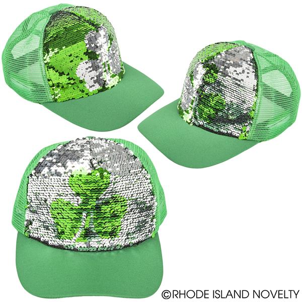 ST. PATRICK'S DAY SEQUIN TRUCKER IRISH HAT - Adult & Kids T-Shirts, Sweatshirts & Hoodies apparel design preview 1
