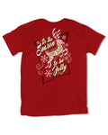 Southern Vine Tis the Season to be Jolly Happy - Adult & Kids T-Shirts, Sweatshirts & Hoodies apparel design preview 1
