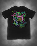 Sweet Thing Mardi Gras Feather Mask Fleur De Lis - Adult & Kids T-Shirts, Sweatshirts & Hoodies apparel design preview 1