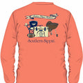 Southern Sippin Football Tailgate Pigment Dyed Unisex - Adult & Kids T-Shirts, Sweatshirts & Hoodies apparel design preview 1