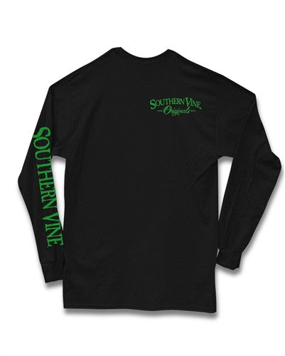Southern Vine Mardi Gras All About the Beads Girlie - Adult & Kids T-Shirts, Sweatshirts & Hoodies apparel design preview 2