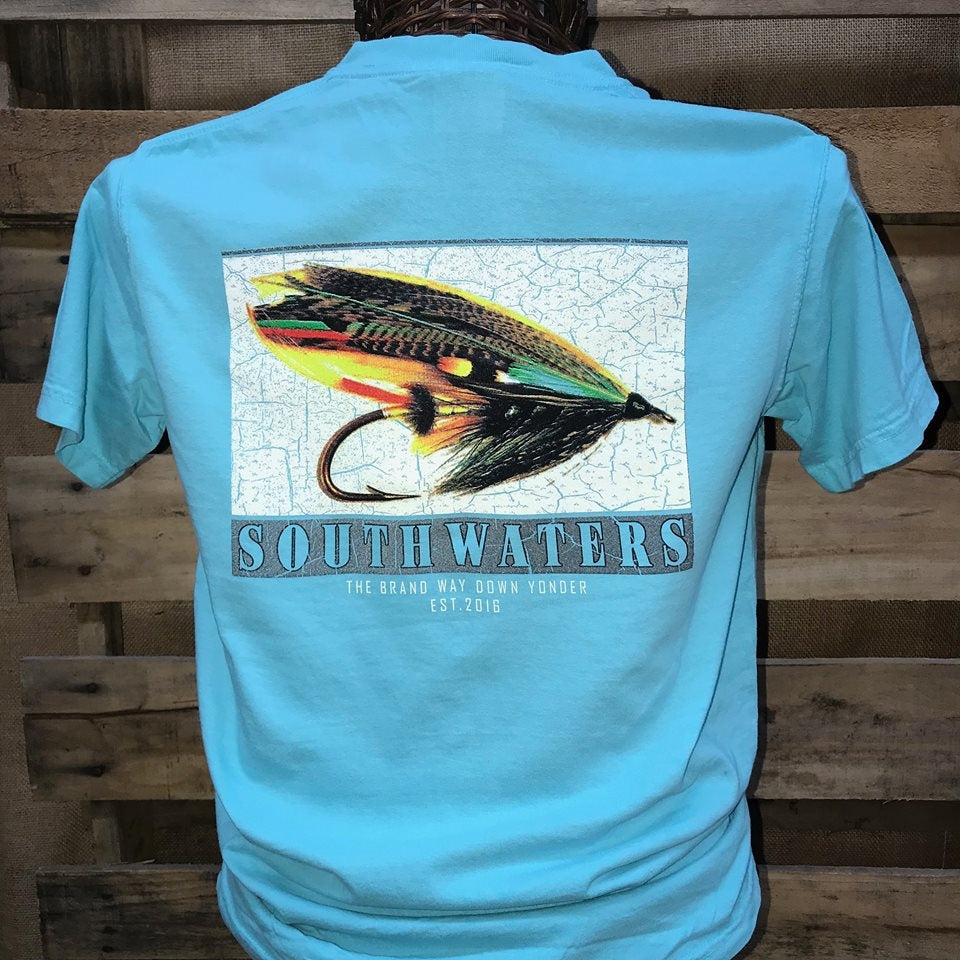 Backwoods South Waters Fishing Lure Bright Comfort - Adult & Kids T-Shirts, Sweatshirts & Hoodies apparel design preview 1