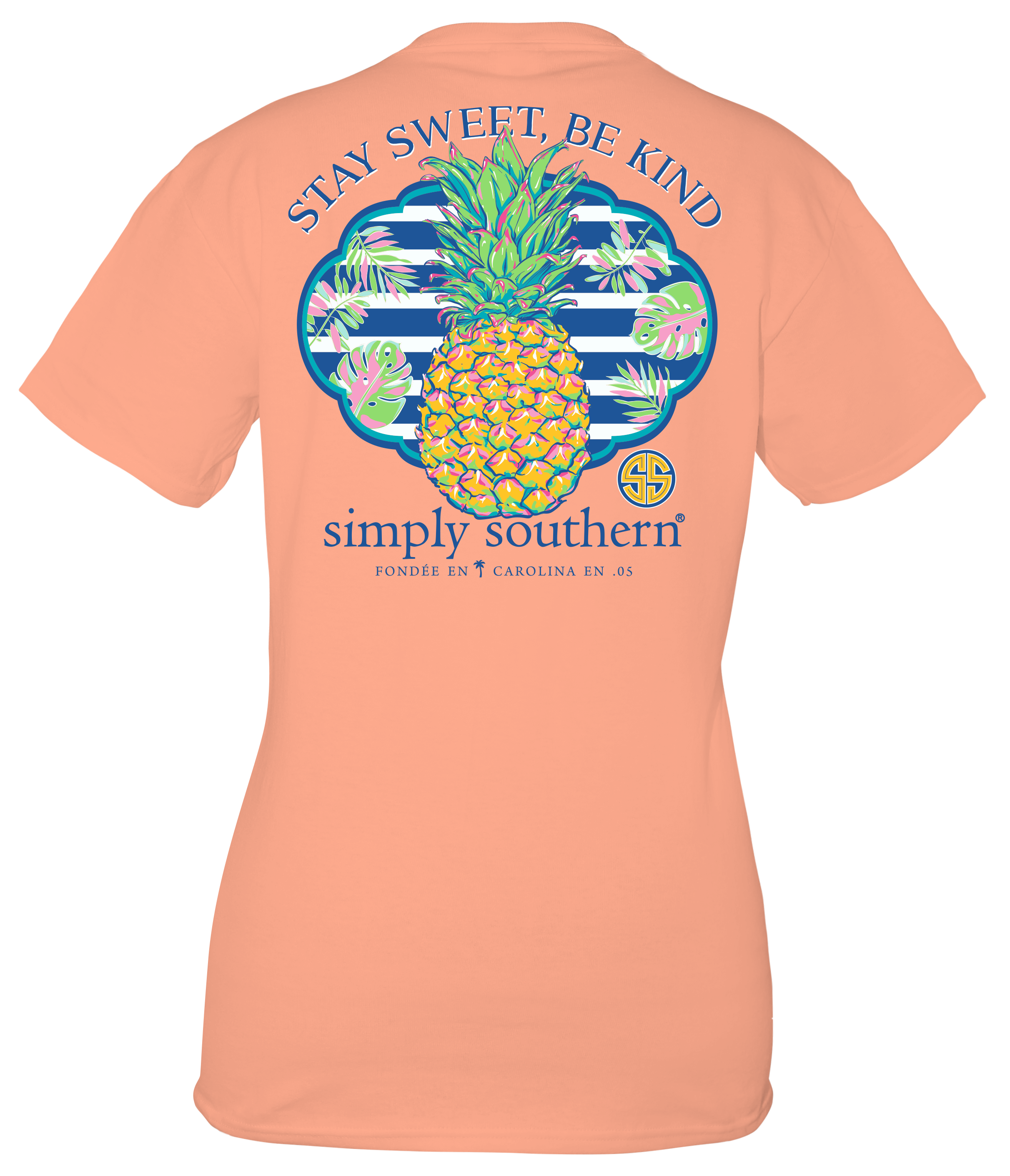 SALE Simply Southern Preppy Stay Sweet Pineapple - Adult & Kids T-Shirts, Sweatshirts & Hoodies apparel design preview 2